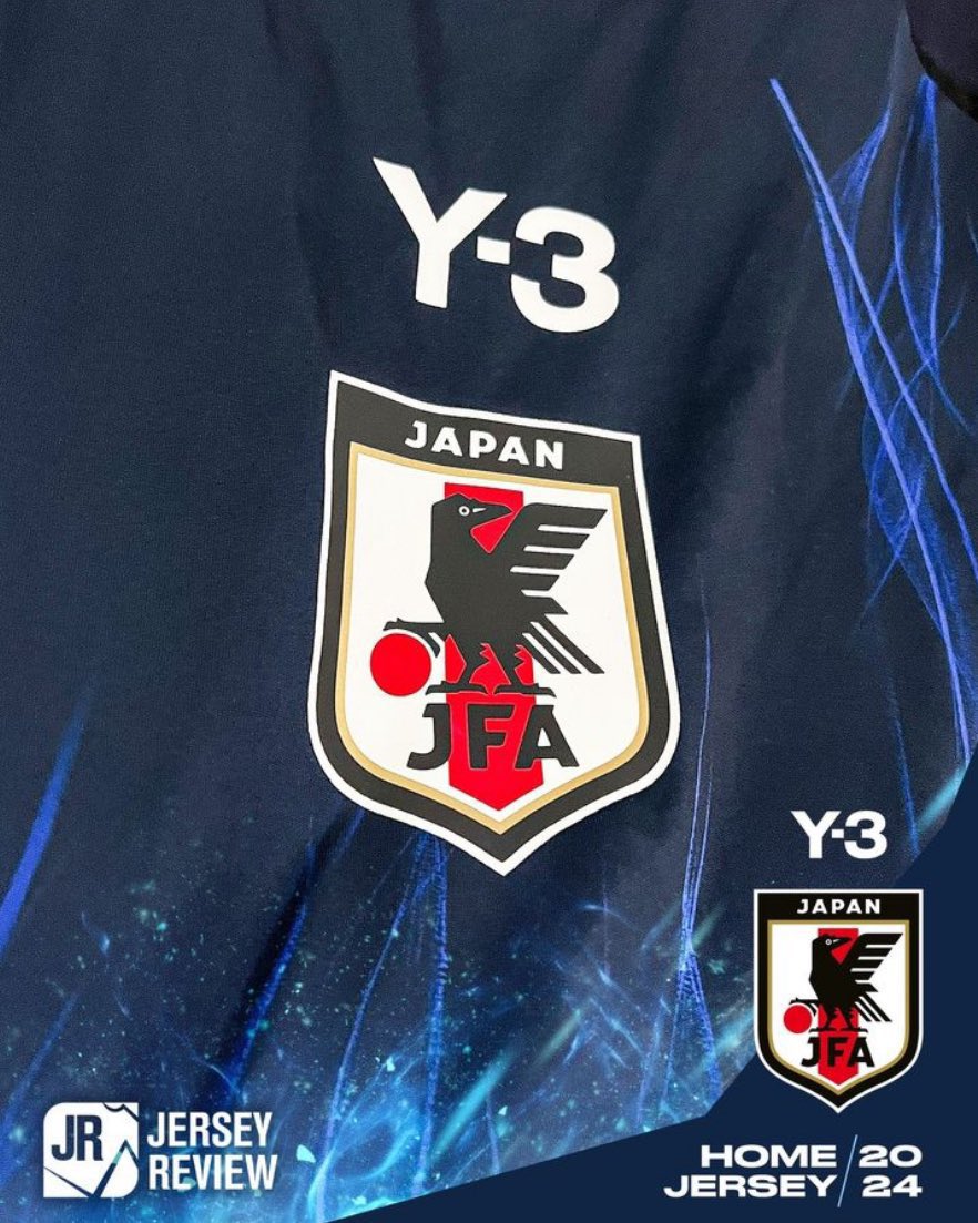 サッカー日本代表の新ユニフォーム🇯🇵✨ adidas ×ヨウジヤマモトの
