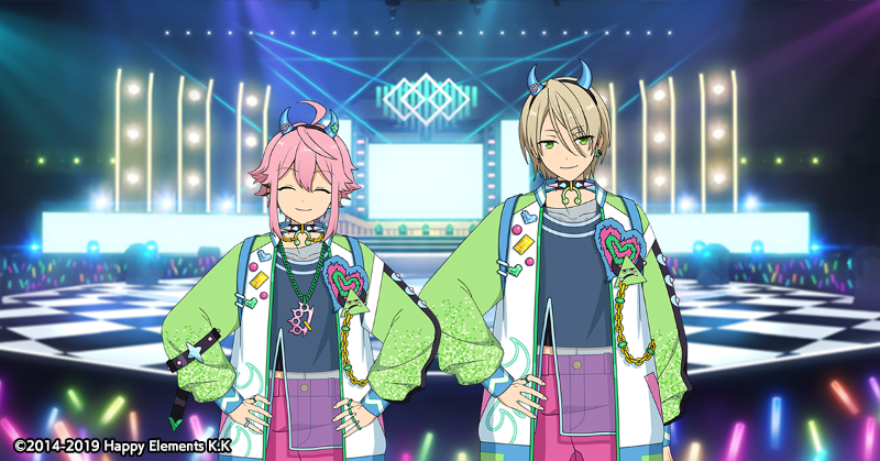 スカウト情報】 桃李と藍良のカードにはルーム衣装が付いています