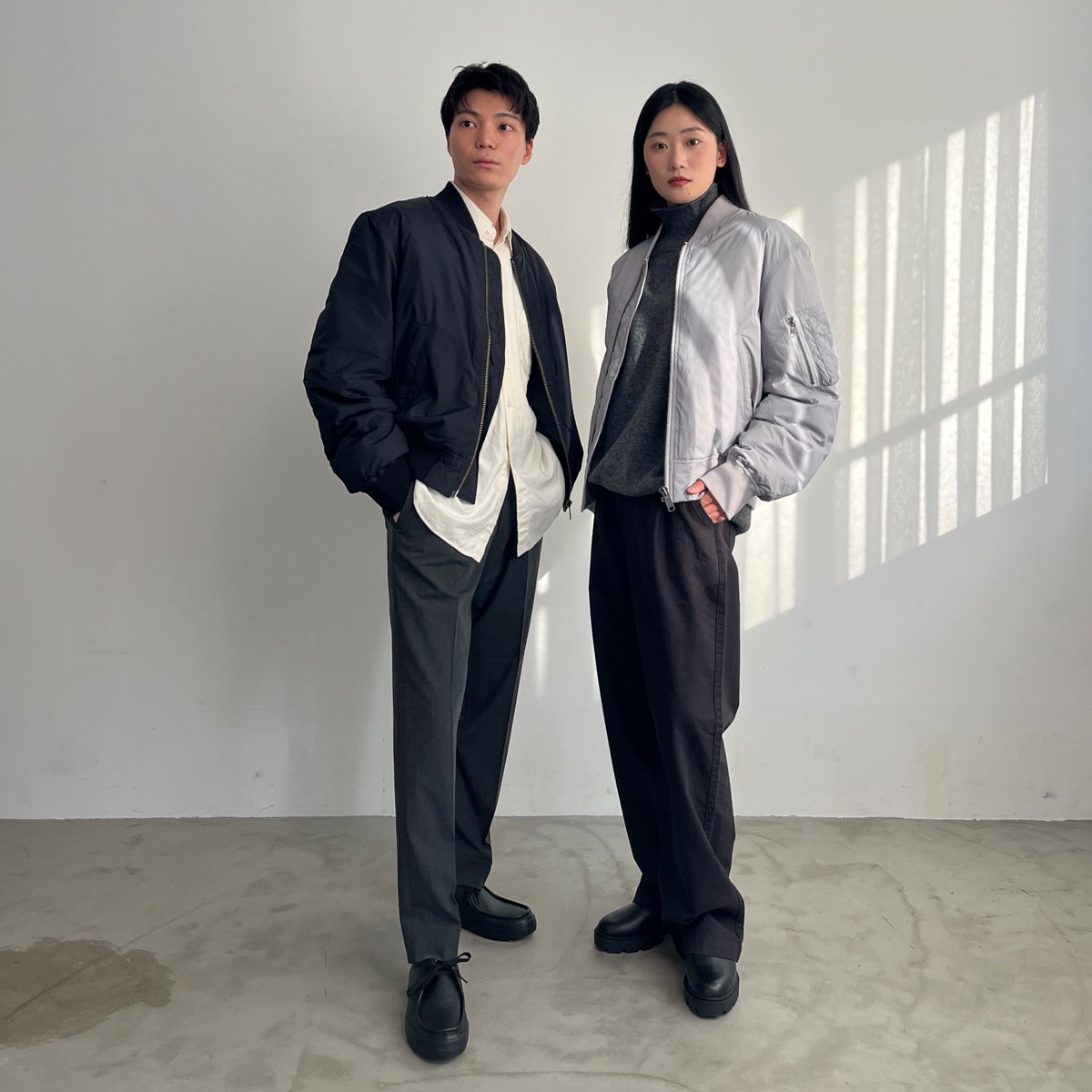 MUJI ＭＡ－１ダウンブルゾン Labo 紳士