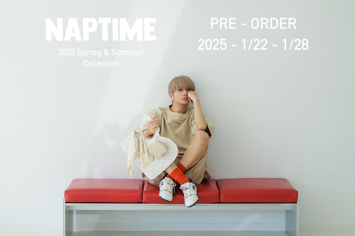 📣お知らせ📣 Naptime. 《2025 SPRING/SUMMER COLLECTION》受注販売