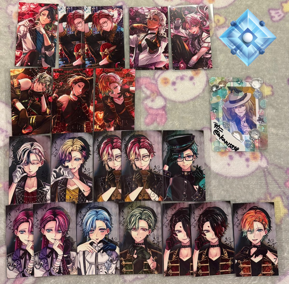 あくねこ バレンタイン トレカ ベレン 箔押し あくねこ ベレン