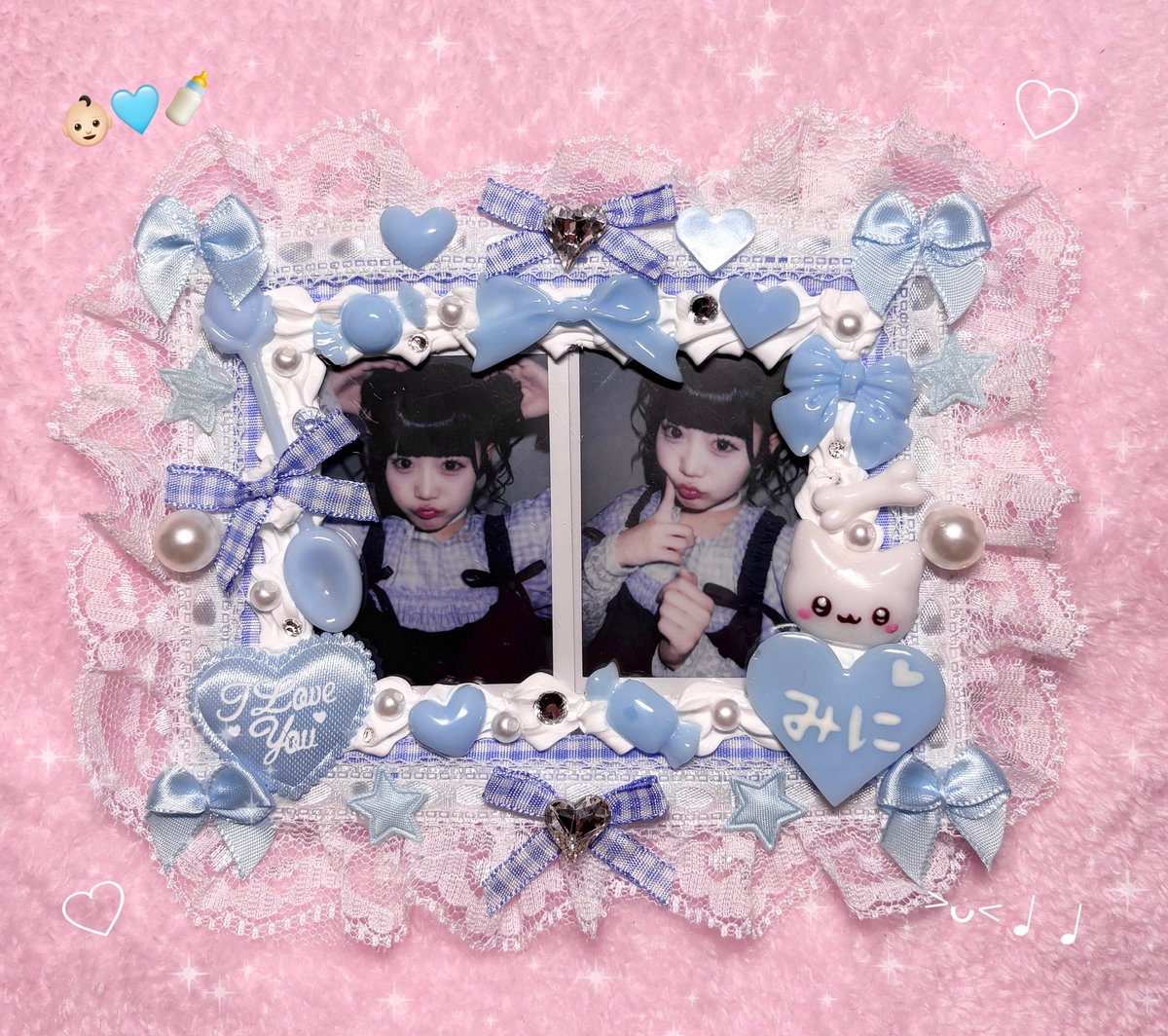 自分用に作ってみたんだけど、 推し専用でカラーと名前のとこ変え