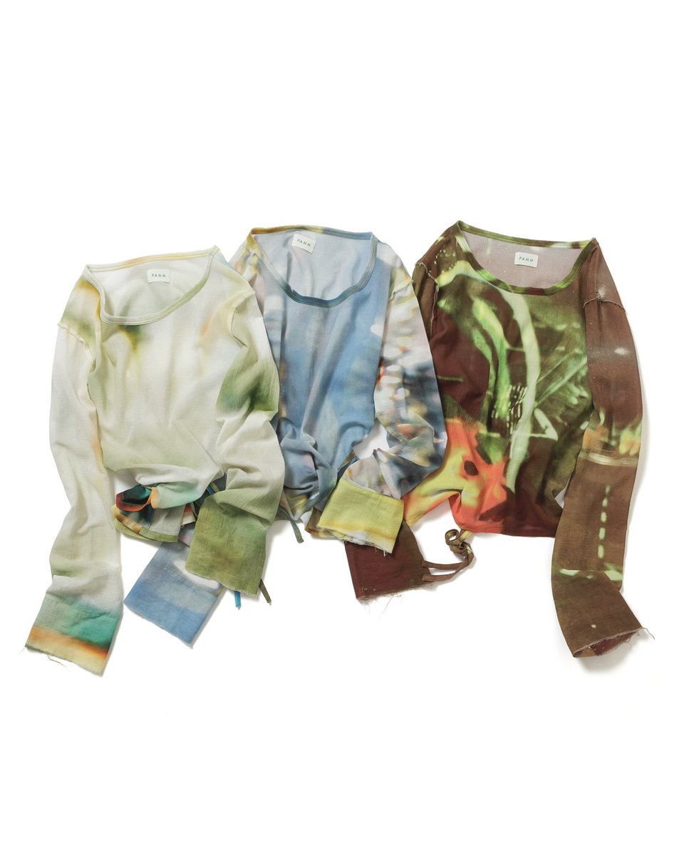 コンパクトにも、ルーズにも🍸 紐で気分のシルエットに変えられる PAMM