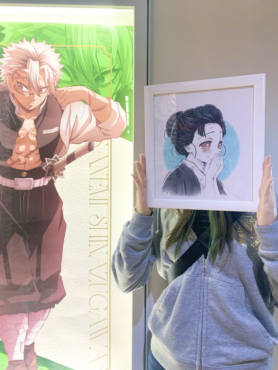 ufotableDINING-HIROMA-】 Wチャンス景品の直筆イラスト色紙のご当選が