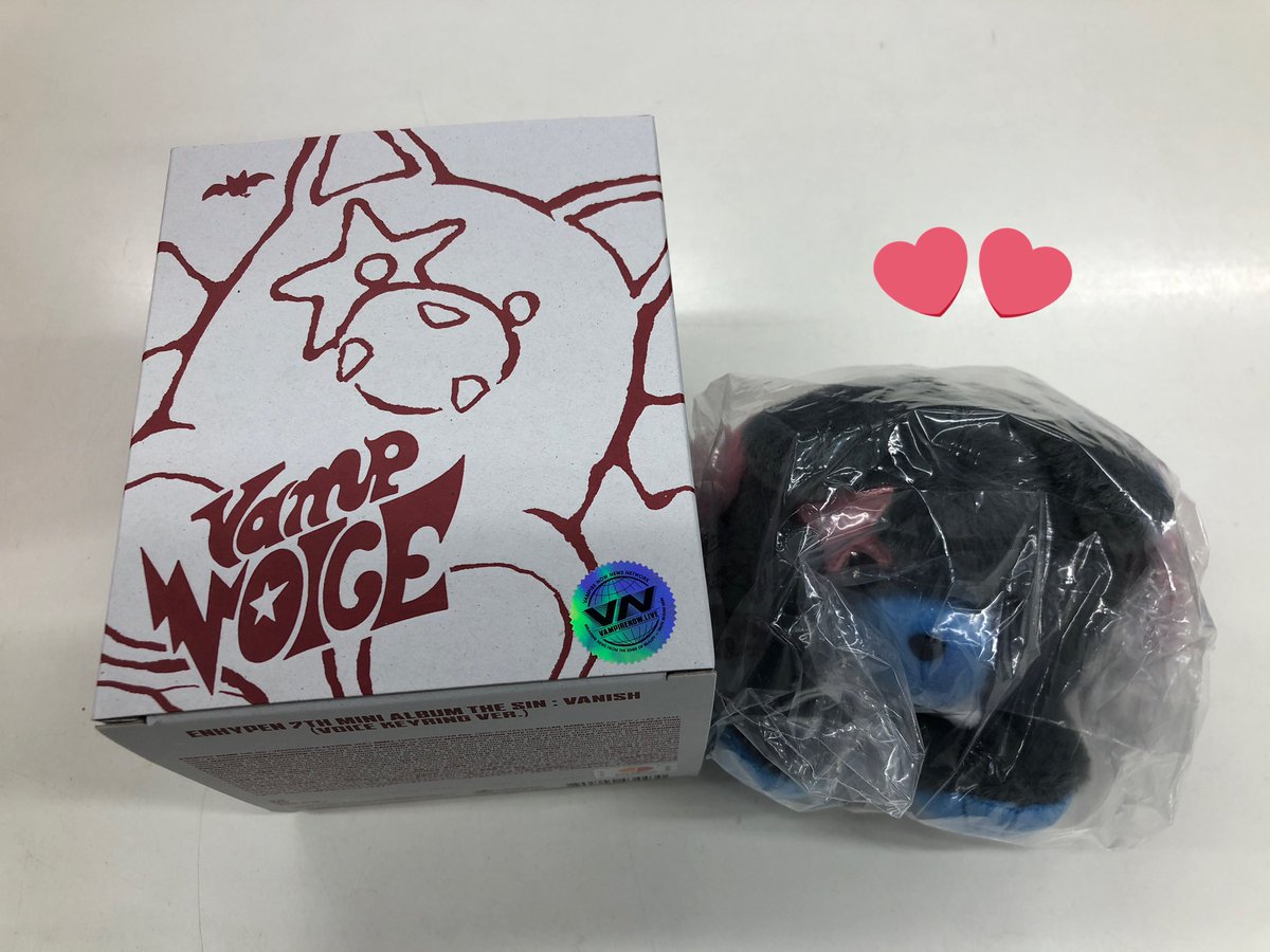 入荷情報】 #ENHYPEN enhypen/the sin:vanish ボイスキーリングver