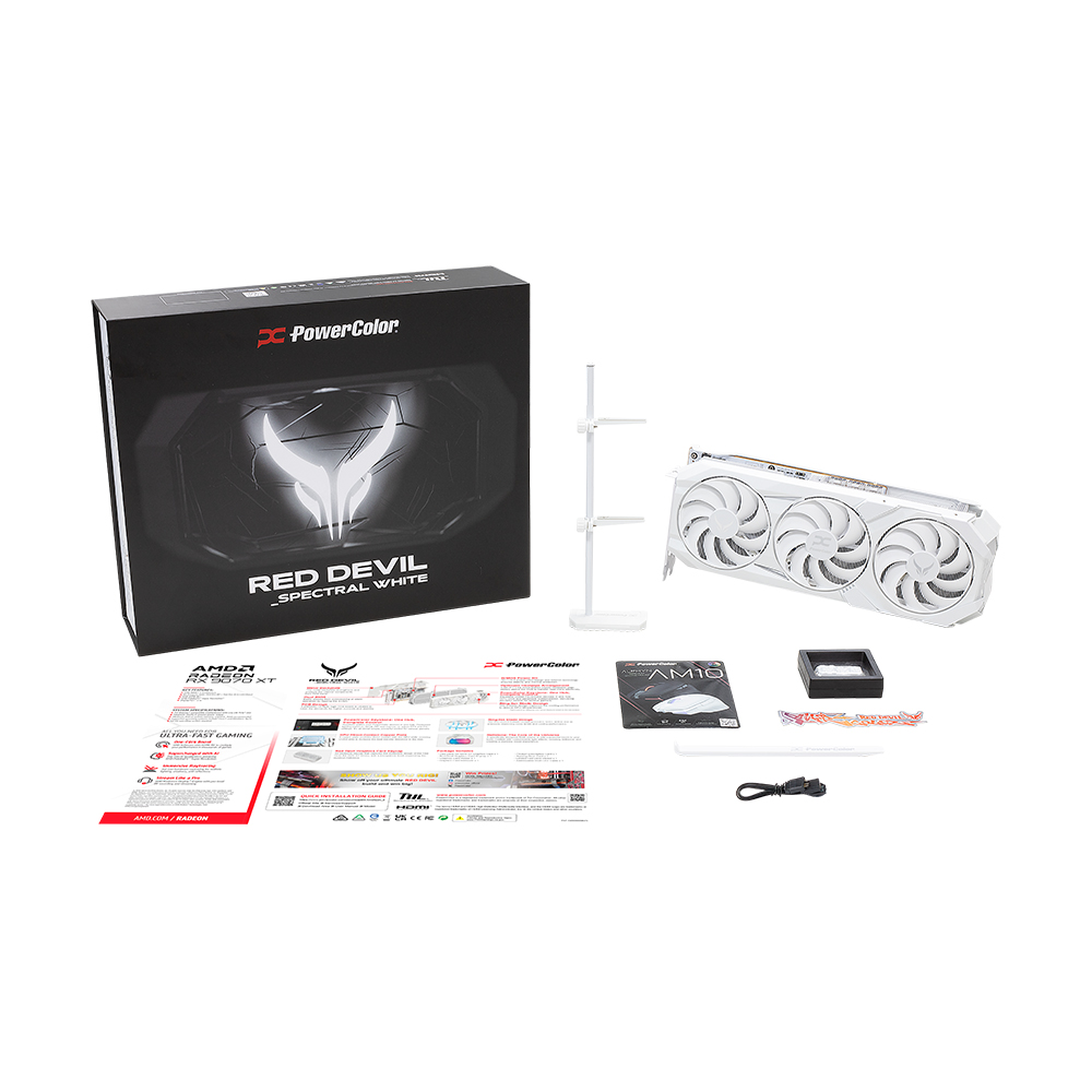 5F】オススメVGA PowerColor 『Red Devil Spectral White AMD Radeon