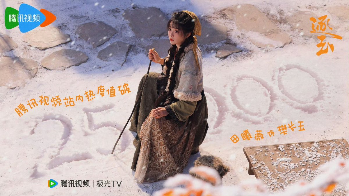 Heat index 🐧 25000 🔥 Heat index 🥝 6500 🔥 #Tianxiwei #田曦薇