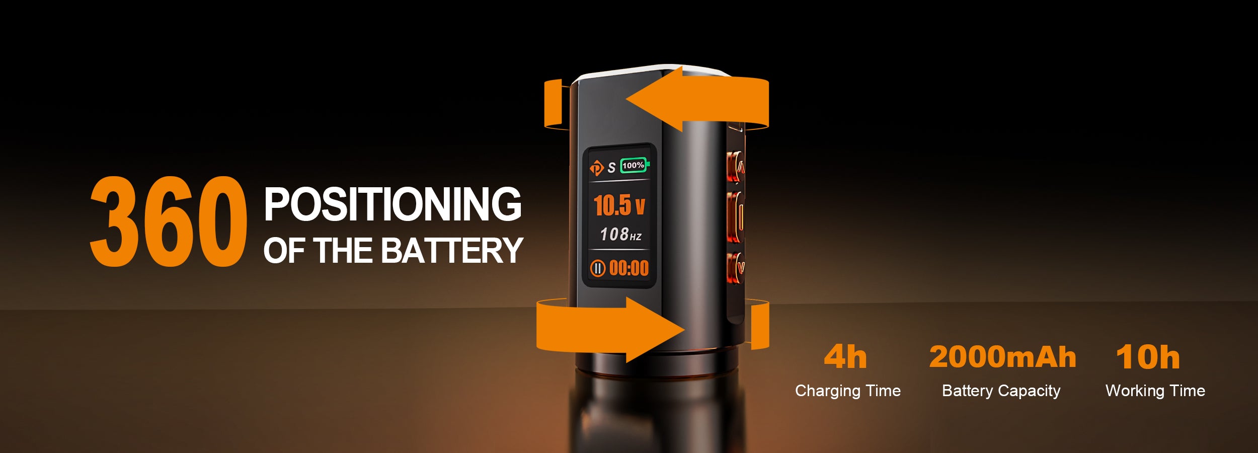 PEPAX Leve H2 Wireless Pen Machine (4.2 Orange)