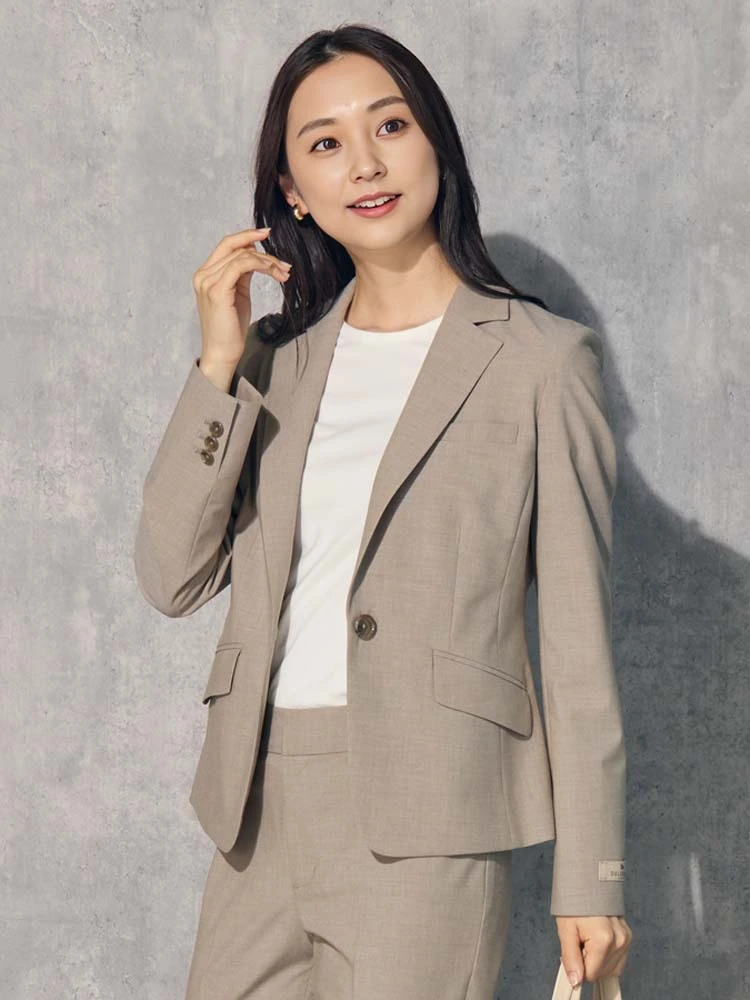 軽量デレガントスーツ 無地 ジャケット ベージュ | P.S.FA公式通販