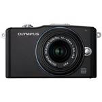 OLYMPUS PEN mini E-PM1 ツインレンズキット (シルバー) - 価格比較
