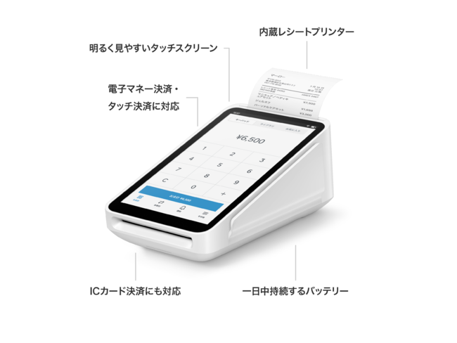 持ち運び便利な決済端末「Square ターミナル」登場 | Square株式会社の