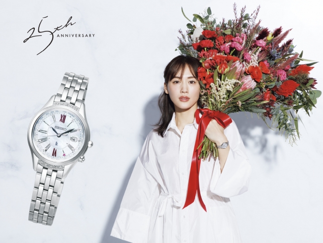 セイコー ルキア〉さりげない大人の赤が毎日を彩るブランド誕生25周年