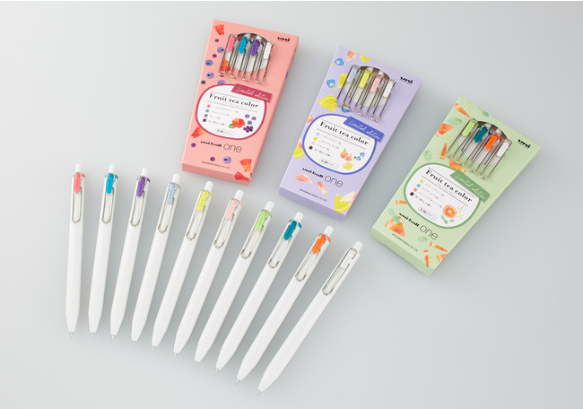 黒は一層濃く、カラーはより鮮やかに発色するゲルインクボールペン