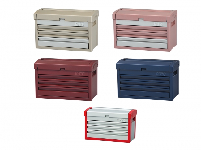 KTC 期間限定・数量限定の“特別色”工具ケース 全11色発売 | 京都機械