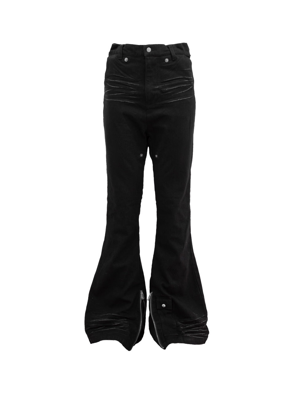 Rosen Kreuz】SIDE BELT DOCKING FLARE PANTS – PRESSING WEB SHOP