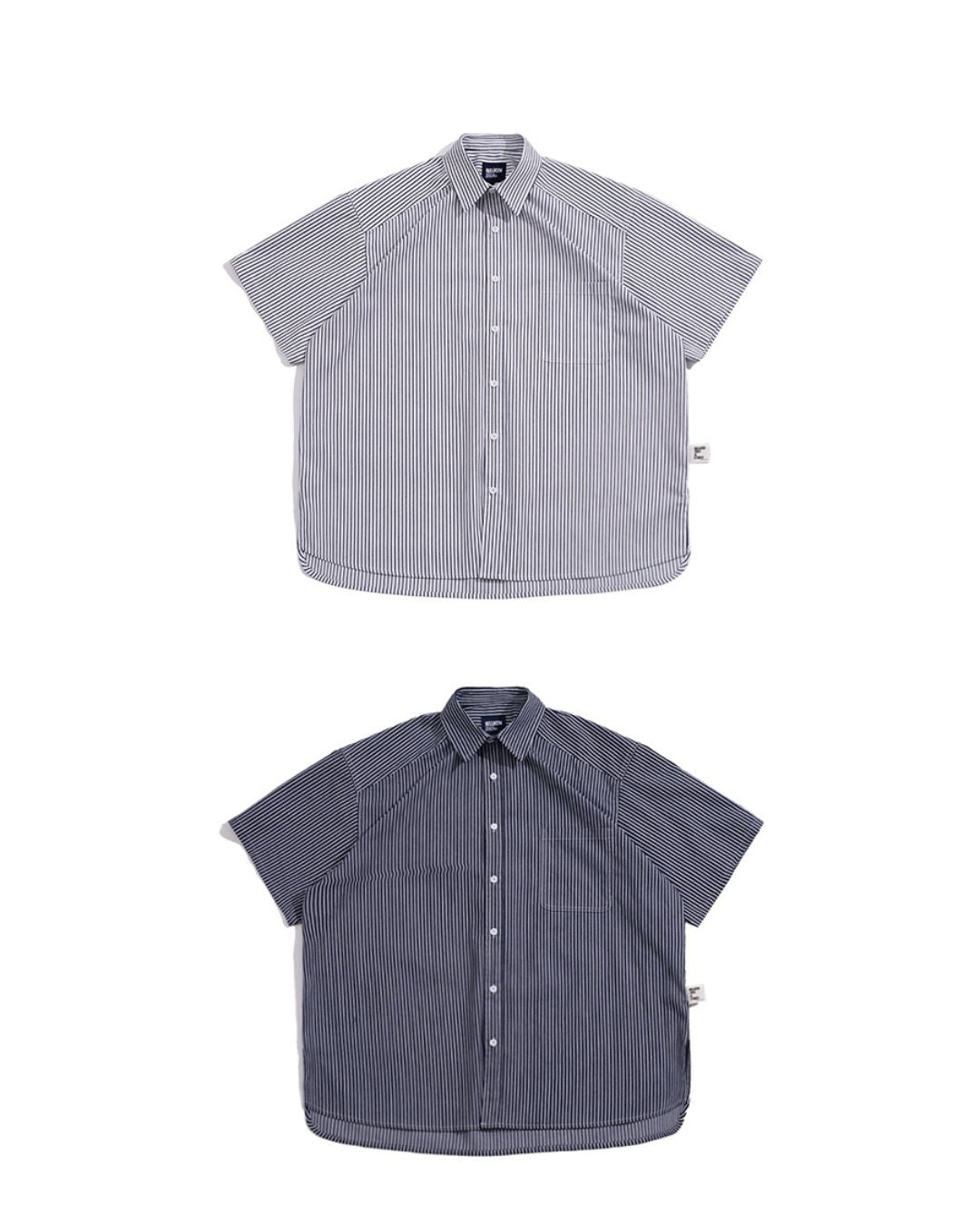 10日以内お届け】Relaxed Striped Shirt SS016 – prips