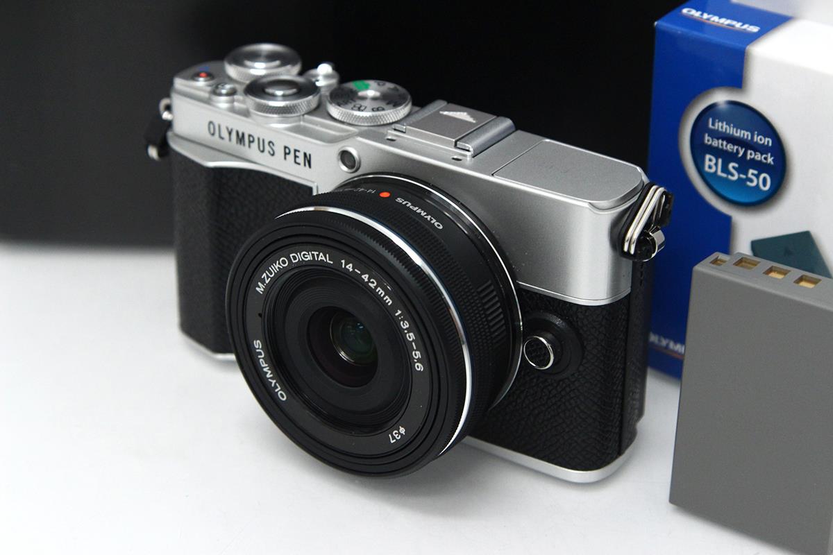 PEN E-P7 14-42mm EZレンズキット シルバー CA01-M2083-3T5