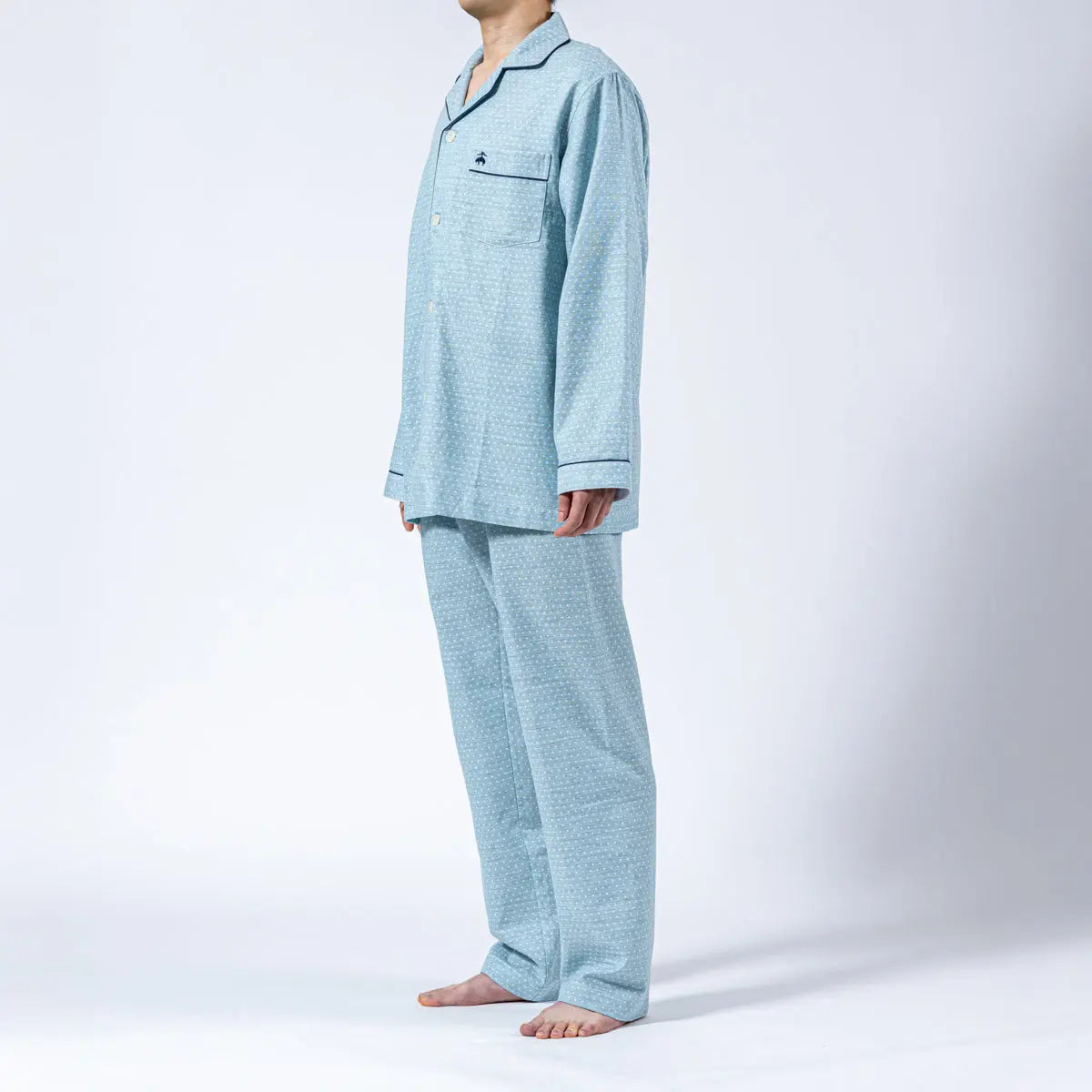 Brooks Brothers ブルックス ブラザーズ ダブルガーゼドットジャカード