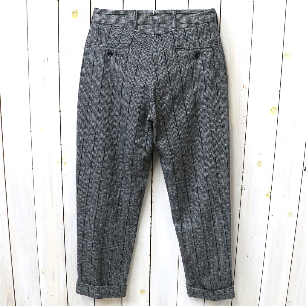 ENGINEERED GARMENTS : Andover Pant-Wool Striped HB (Dk.Grey