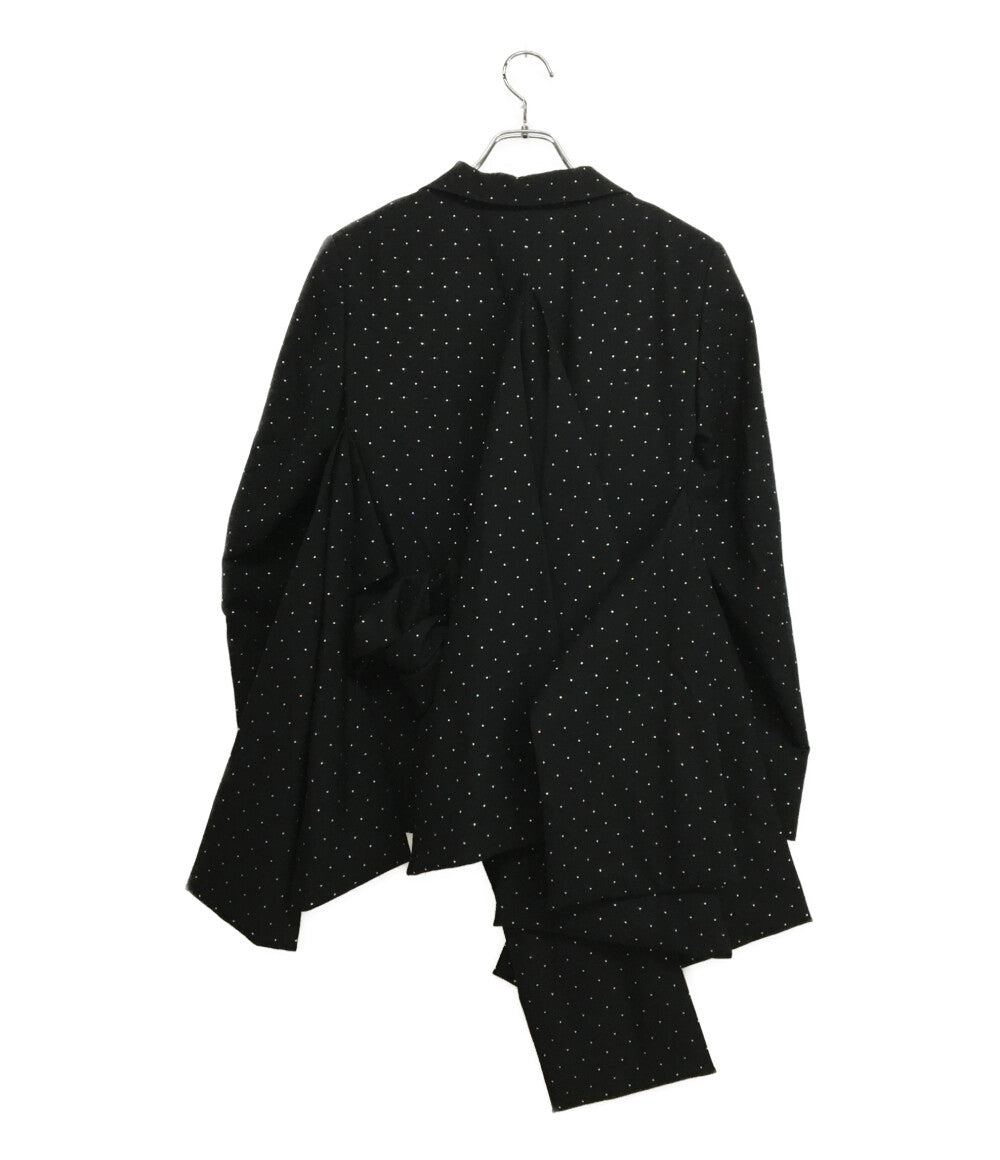 美品 COMME des GARCONS HOMME PLUS ラメファブリックリボンジャケット