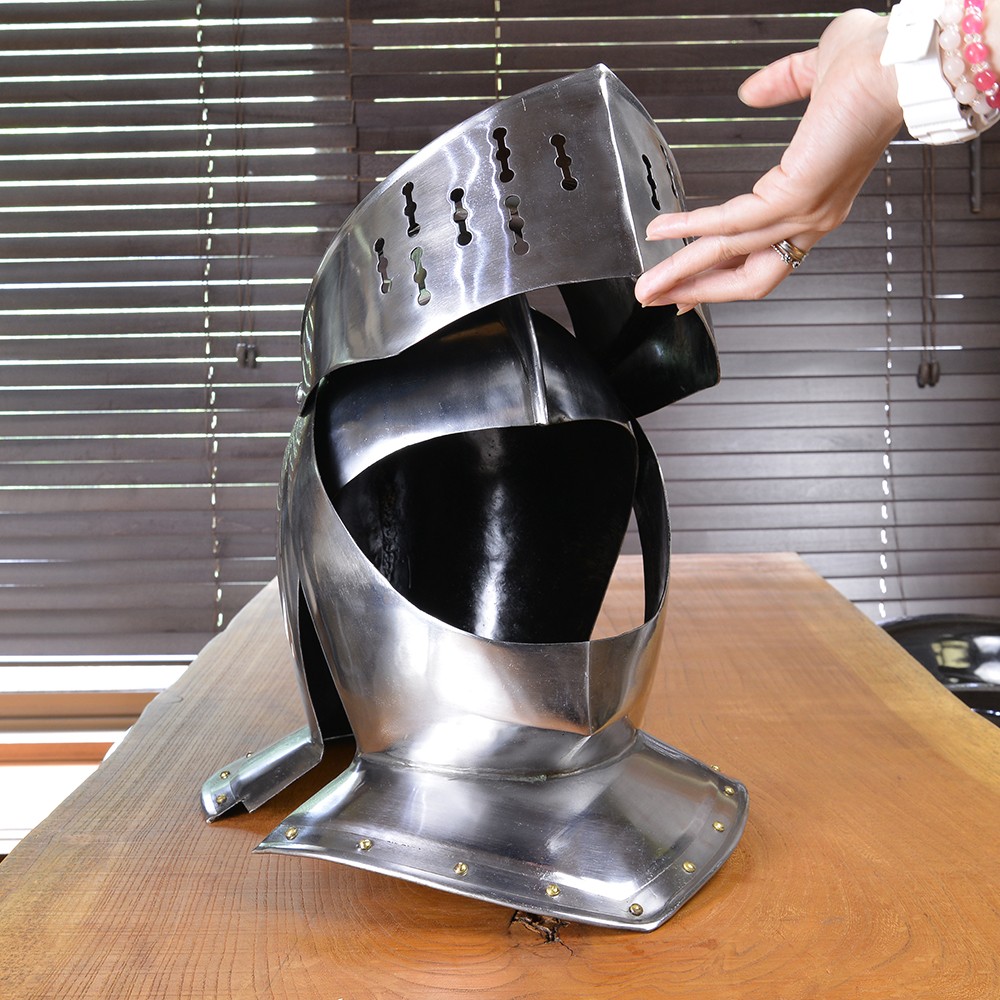 西洋甲冑 中世ヨーロッパ式 兜 ナイトヘルメット | ミリタリーショップ