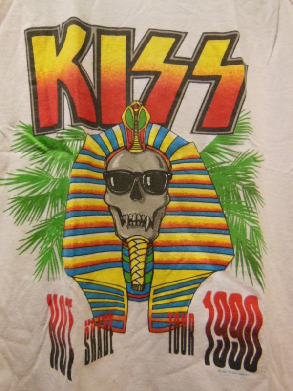 90S 米国製 ANVIL KISS HOT IN THE SHADE TOUR 1990 ビンテージ タンク