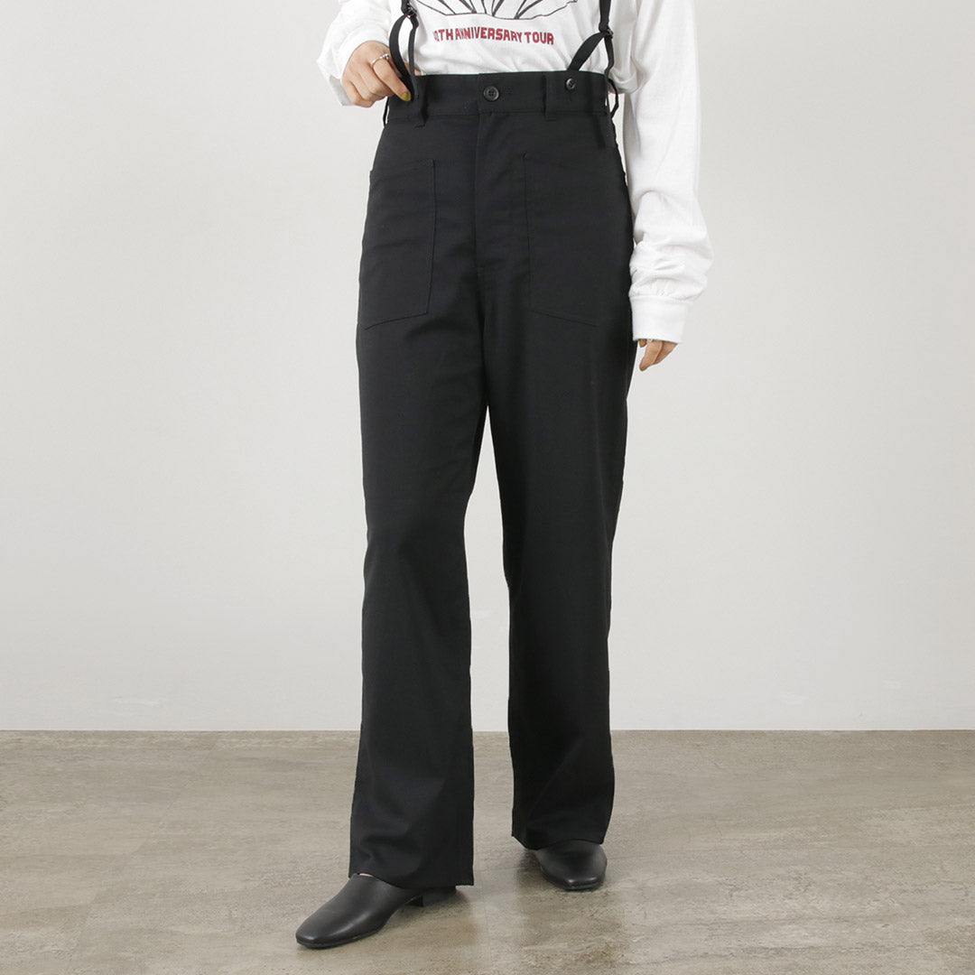 50％OFF】JOHNBULL（ジョンブル） 37.5 アーミーサスペンダーパンツ