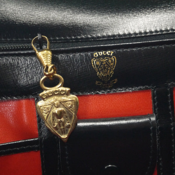 OLD Gucci Gターンロック ジャガードバッグ – Vintage Shop Rococo