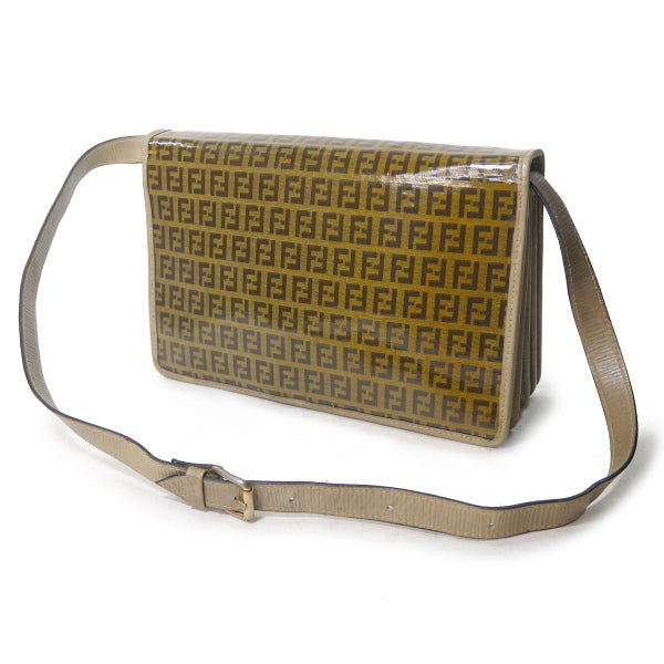 FENDI ズッキーノ柄 アコーディオンショルダー（茶） – Vintage Shop