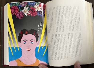 路地裏 誠志堂】江戸川乱歩全集1 屋根裏の散歩者 横尾忠則 挿絵シート付