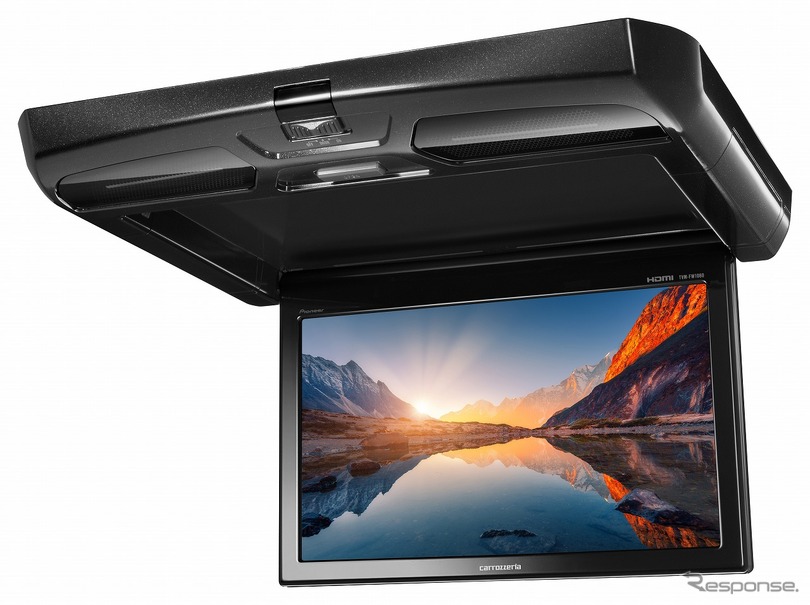 高画質・10.1型大画面のフリップダウンモニター3機種 カロッツェリアが