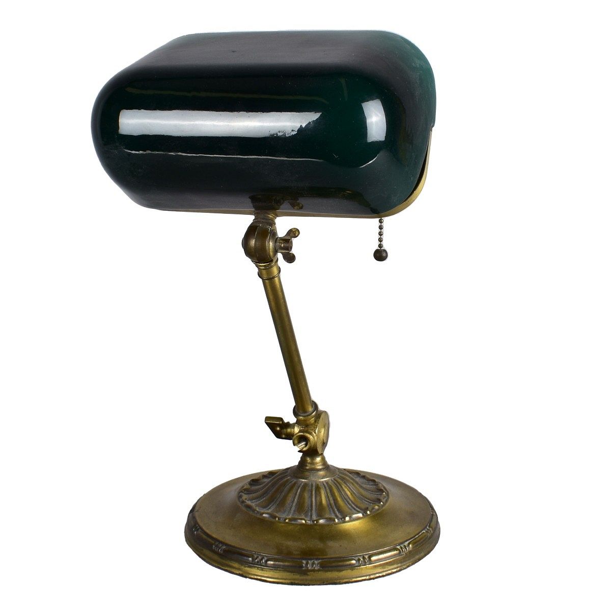 Antique H.G. McFaddin & Co. Emeralite Lamp for sale at auction on