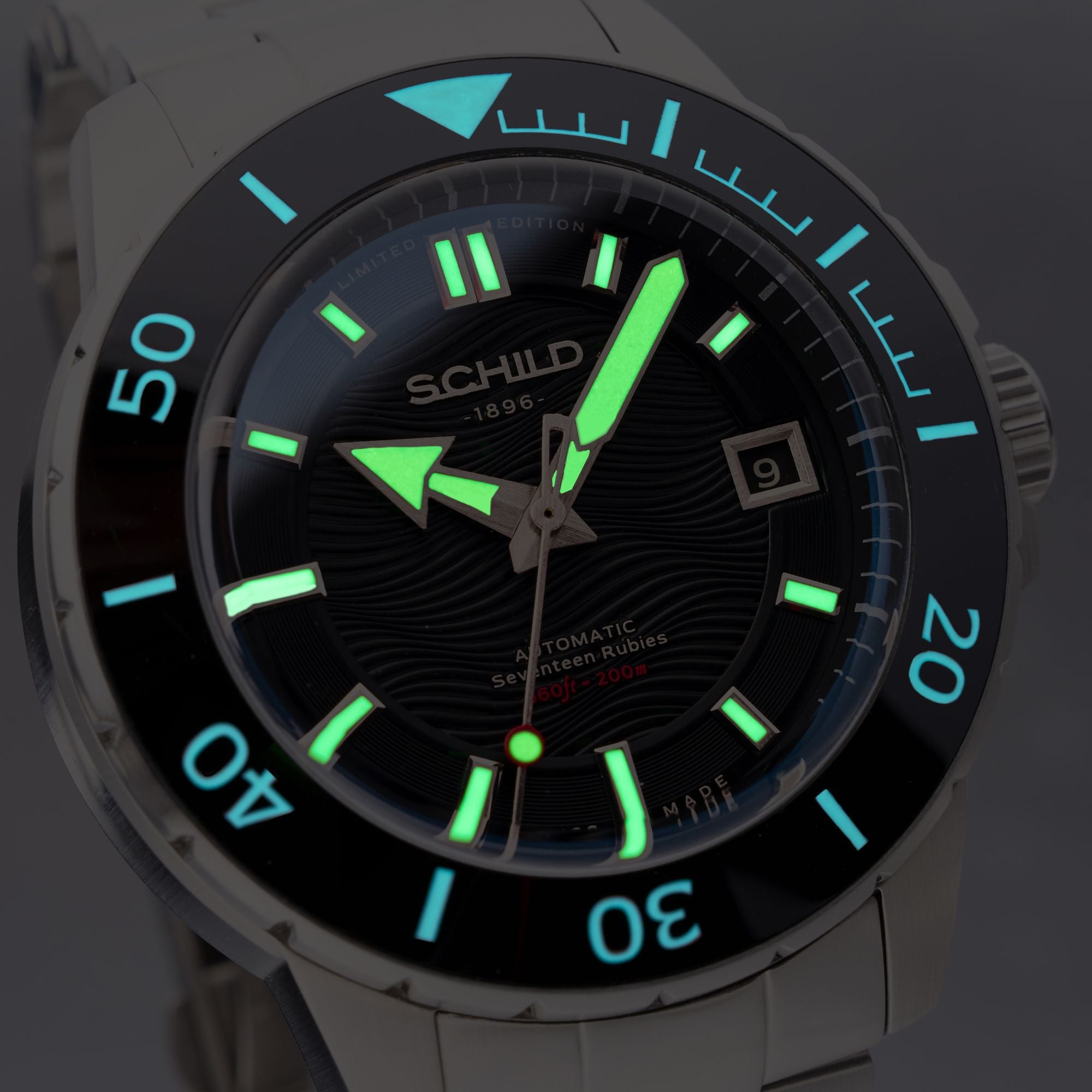 Ebony Black | Hermann Swiss Automatic Limited Edition – Schild 1896