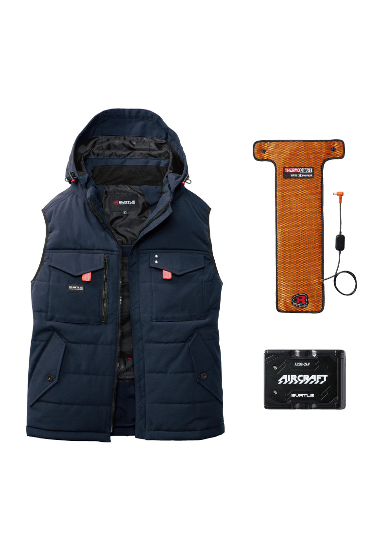 TC500 電熱ベストセット】 バートル 5054ベスト サーモクラフト 電熱