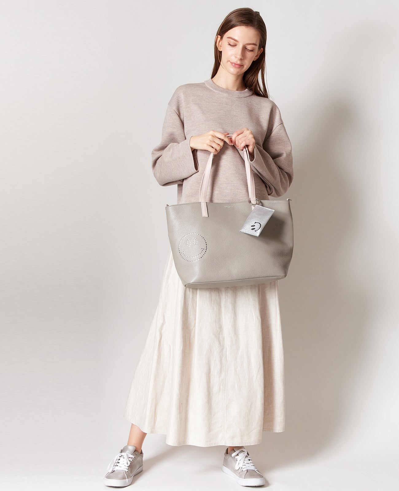 スマイル ジャグジー トートバッグ Lサイズ 1609-s