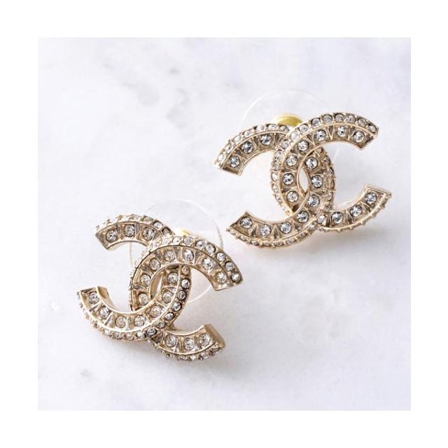 シャネル CHANEL CHANEL ピアス A86504 Y09569 ココマーク ライン