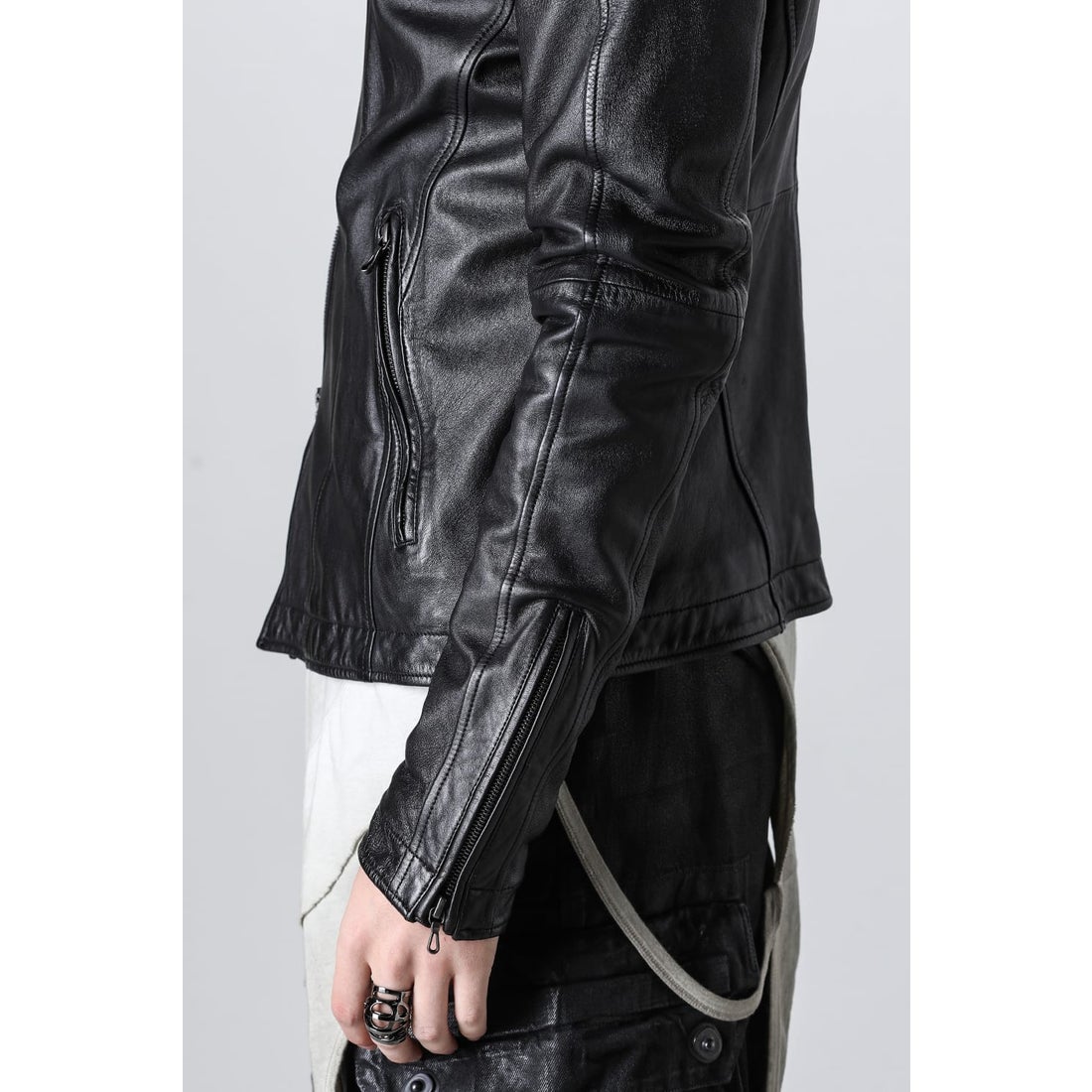 JULIUS Leather Jacket （Black） - Osaka / Kyoto Stores, Ship