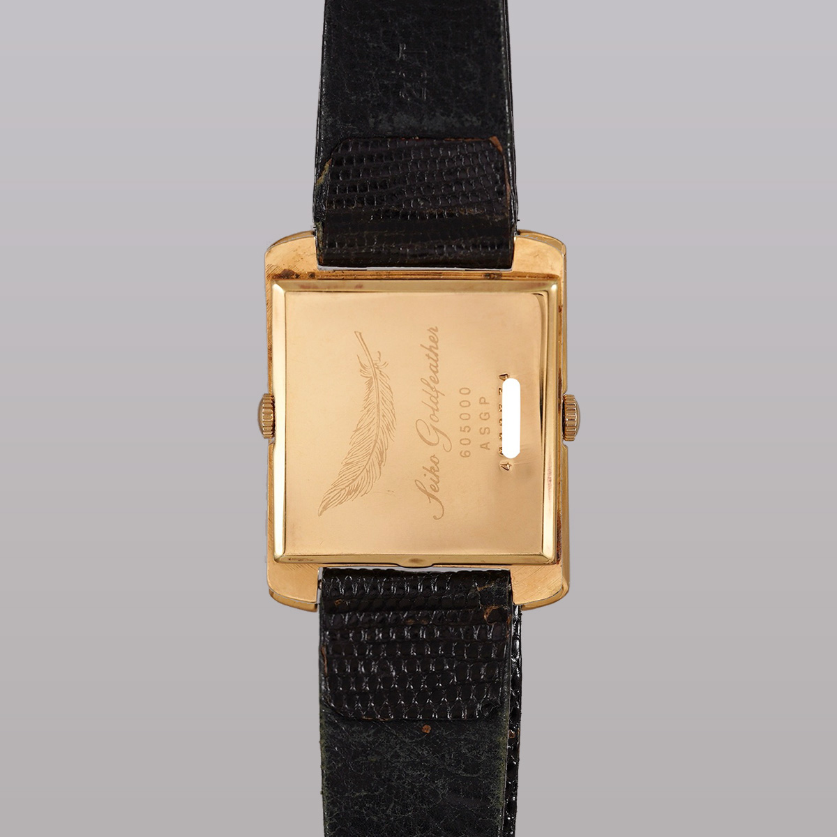 SELECT INC. [SEIKO ゴールドフェザー 希少スクエアケース ASGP 1960