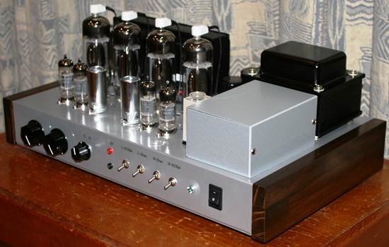 自作真空管アンプ