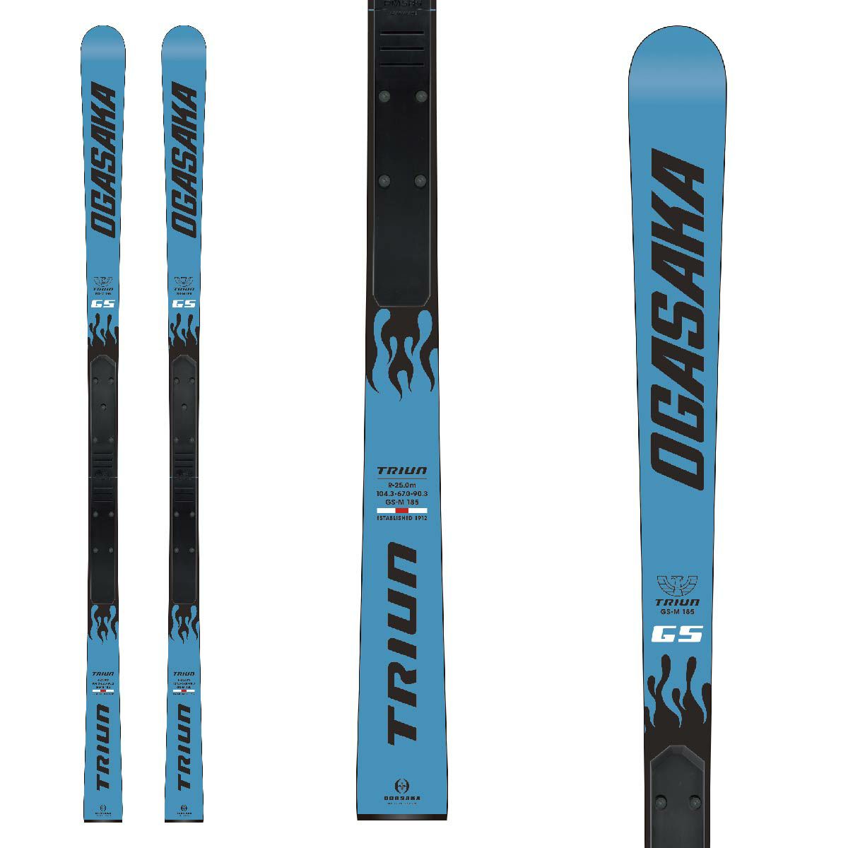 OGASAKA オガサカ スキー板 ＜2024＞ TRIUN 〔トライアン〕GS-M +