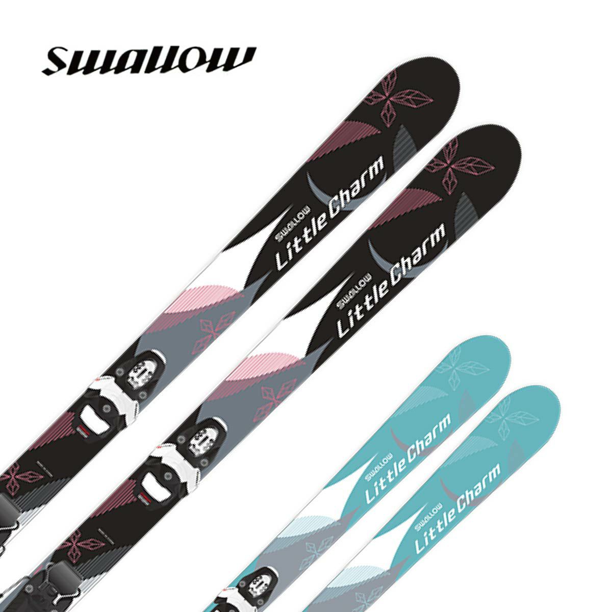 SWALLOW スワロー スキー板 キッズ ジュニア＜2025＞LITTLE CHARM