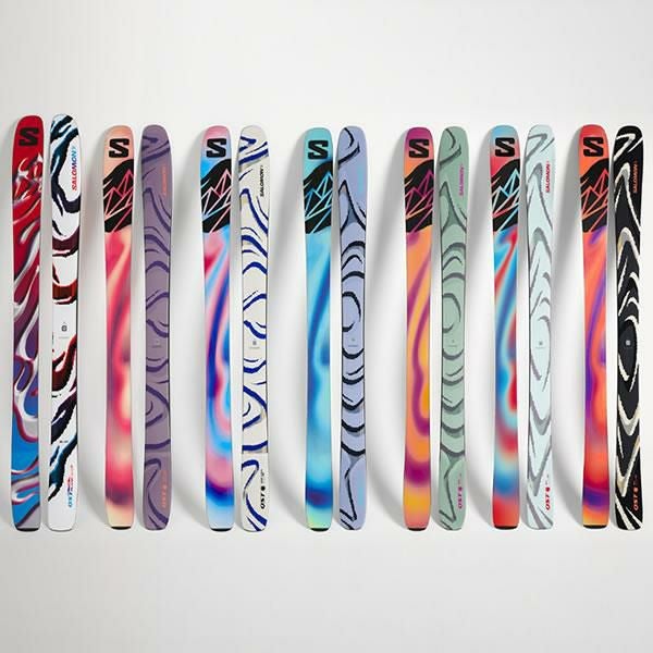 サロモン スキー板 2026 QST 100 COSMIC SKY スキー板 単品 (板のみ