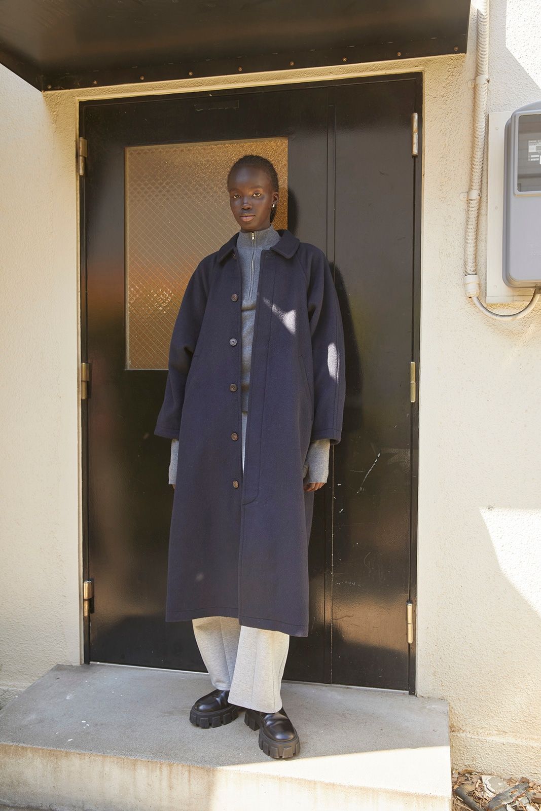 CAVEZA ROSSO - Raglan Sleeve Long Coat / ラグランスリーブロング