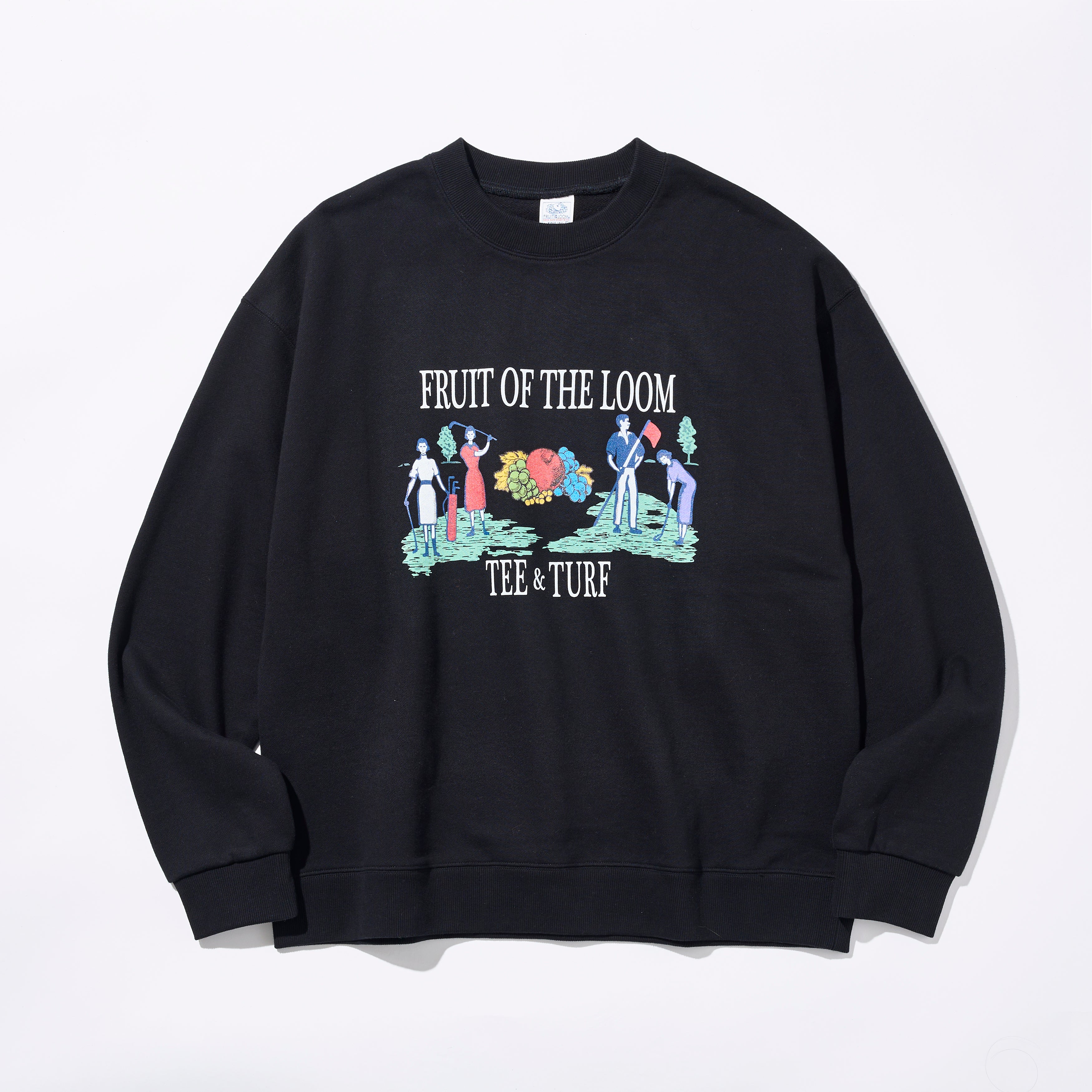 FRUIT OF THE LOOM×NEW VINTAGE GOLF］プリントクルースウェット – FUNQTEN
