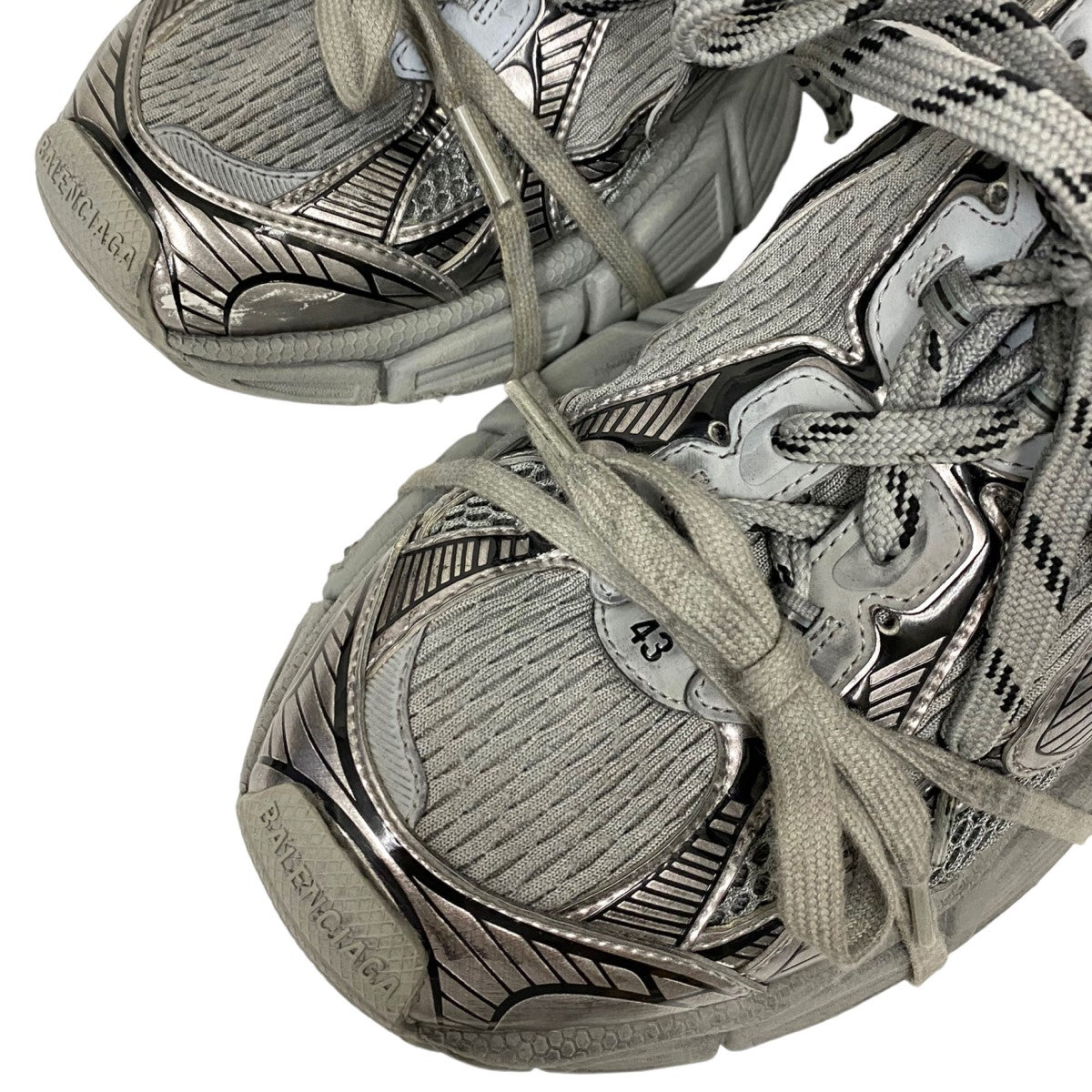 BALENCIAGA(バレンシアガ) 23AWUSED加工3XLスニーカー靴734734 734734