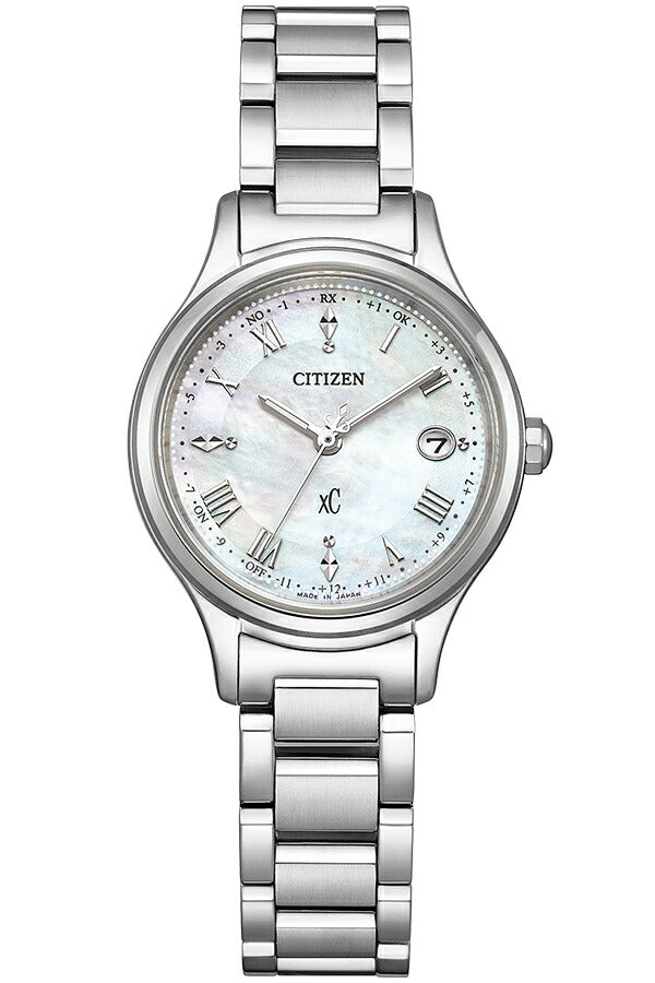 シチズン xC クロスシー ヒカリコレクション 白蝶貝ダイヤル ES9490