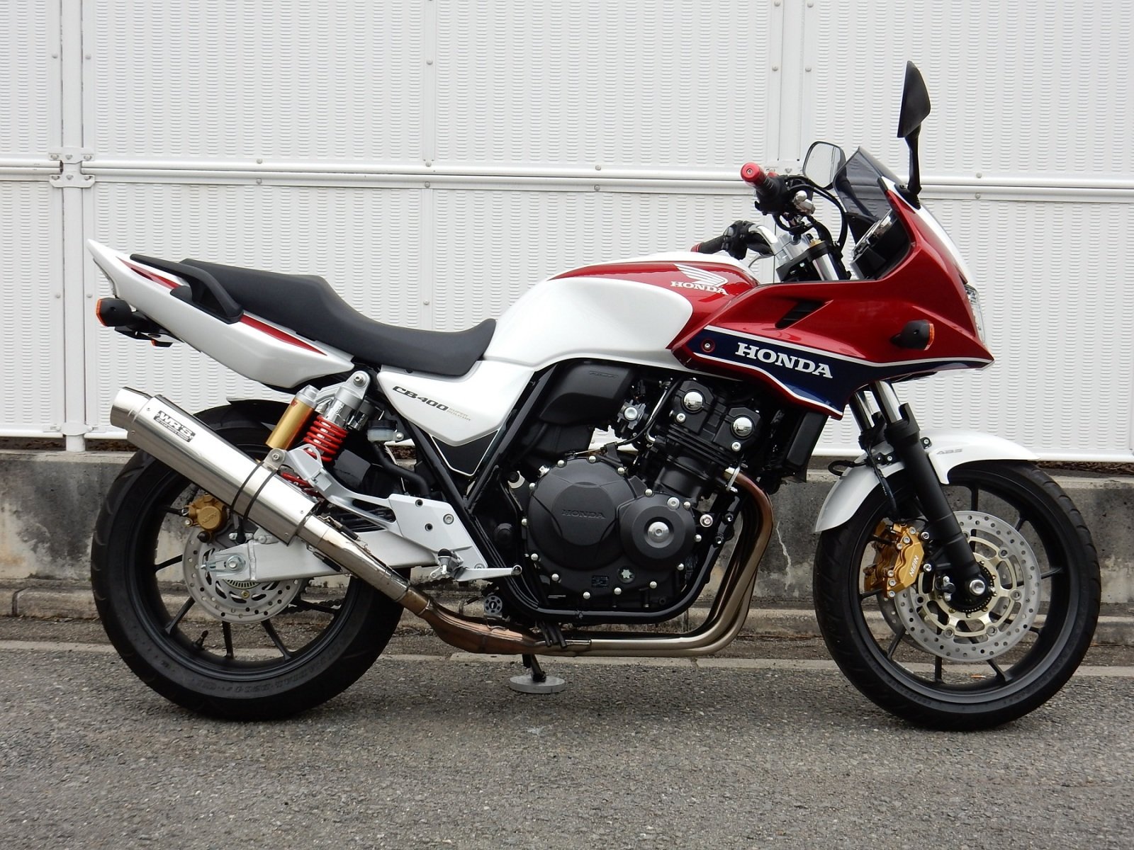 楽天市場】CB400SF・SB（EBL-NC42） ステンレスラウンドリア