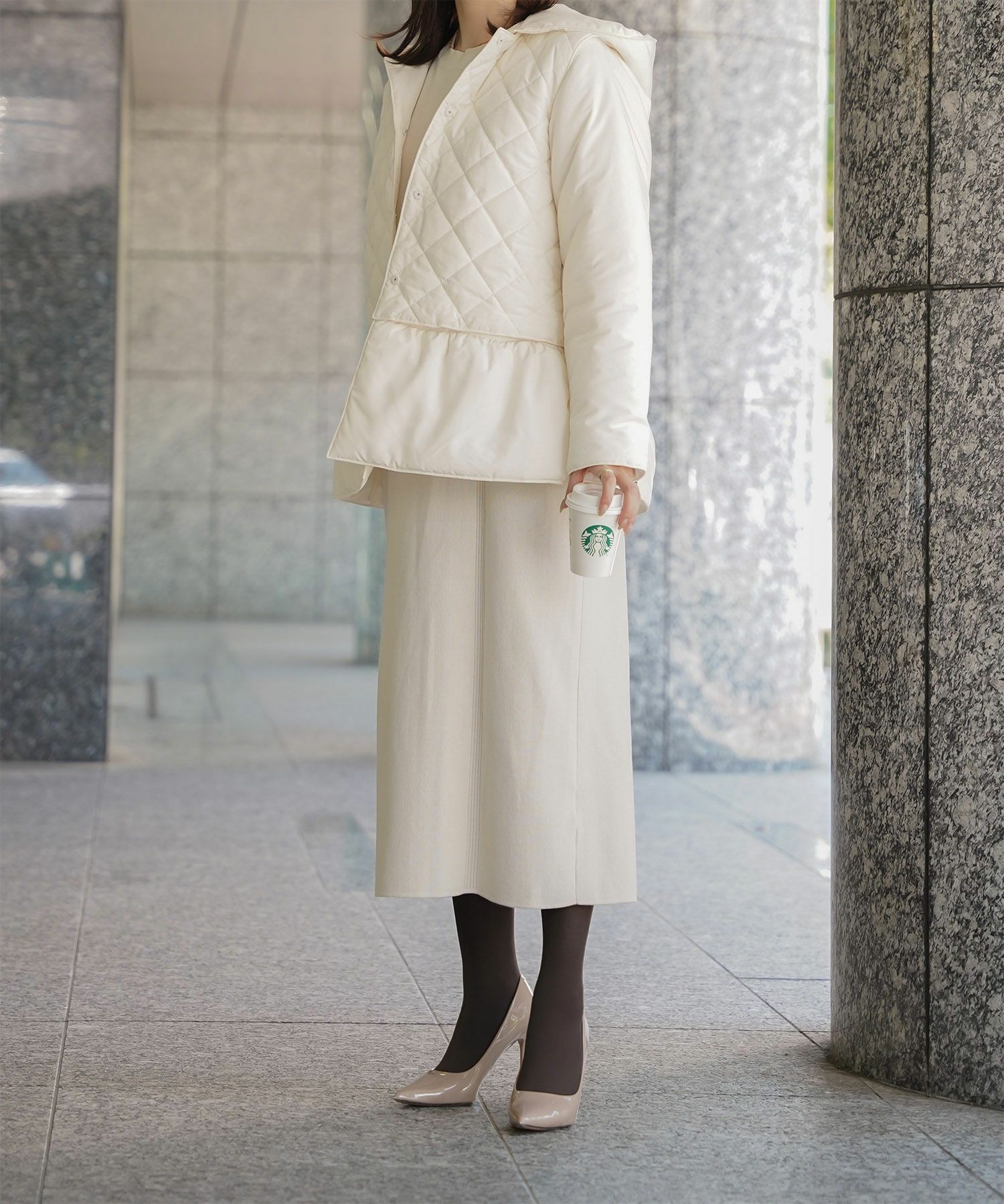 SPRING-SALE マルチway キルティング ジャケット HUIT 全3色｜hit241