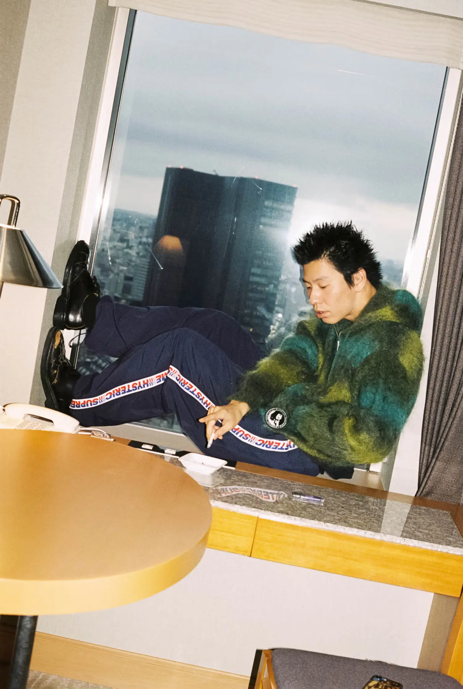 Supreme®/HYSTERIC GLAMOUR Mohair Zip Up Hooded Sweater | Supreme 24fw