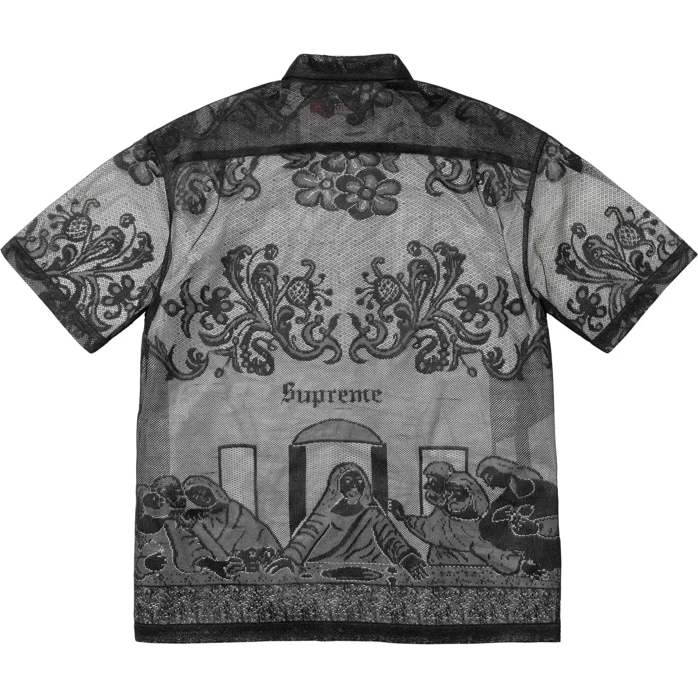 Last Supper Lace S/S Shirt | Supreme 25ss